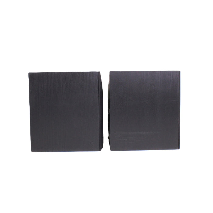 Polk Audio R20 2-Way Bookshelf Speaker Pair 6.5" Woofer Black Ash-Speakers-SpenCertified-vintage-refurbished-electronics