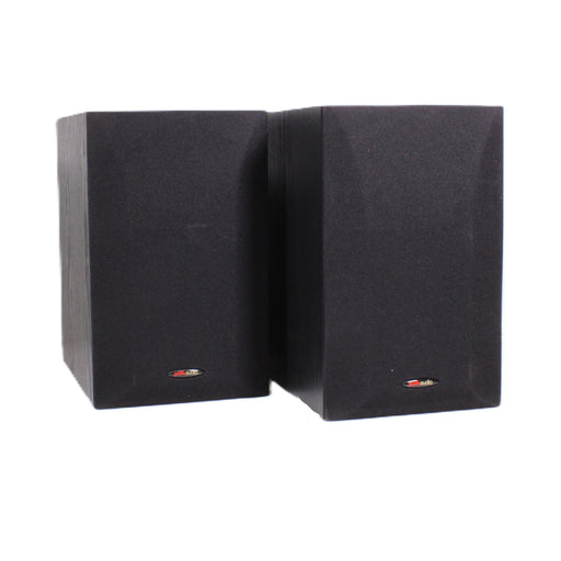 Polk Audio R20 2-Way Bookshelf Speaker Pair 6.5" Woofer Black Ash-Speakers-SpenCertified-vintage-refurbished-electronics