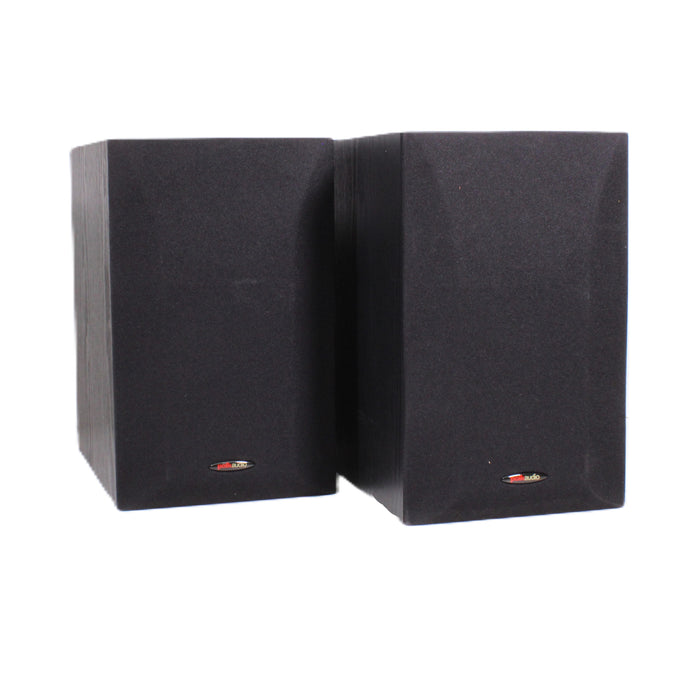 Polk Audio R20 2-Way Bookshelf Speaker Pair 6.5" Woofer Black Ash-Speakers-SpenCertified-vintage-refurbished-electronics