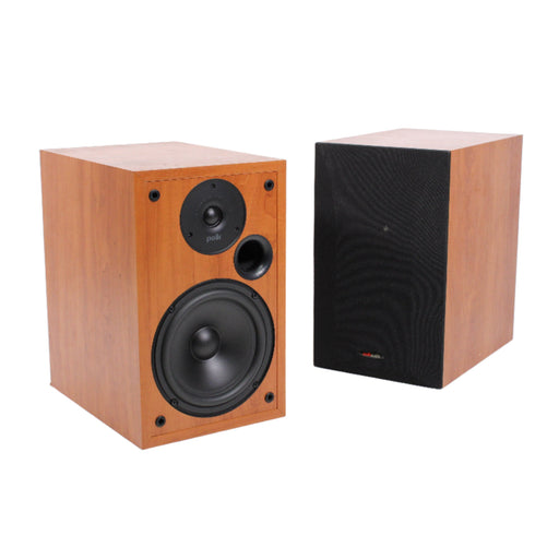 Polk Audio R20 Bookshelf Speaker Pair Cherry Wood Finish-Speakers-SpenCertified-vintage-refurbished-electronics