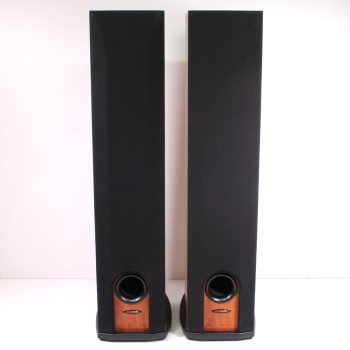 Polk Audio R50 Front Port Tower Speaker Pair Cherry Wood-Speakers-SpenCertified-vintage-refurbished-electronics