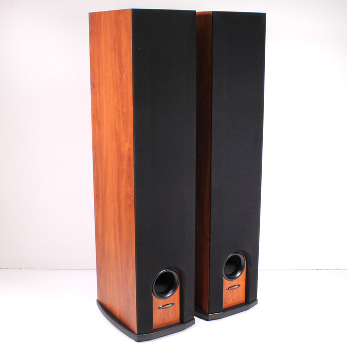 Polk Audio R50 Front Port Tower Speaker Pair Cherry Wood-Speakers-SpenCertified-vintage-refurbished-electronics