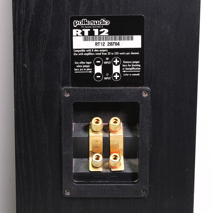 Polk Audio RT12 Floorstanding Tower Speaker Pair 250W 8 Ohms-Speakers-SpenCertified-vintage-refurbished-electronics