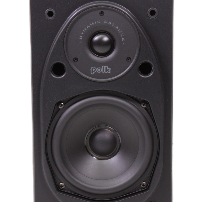 Polk Audio RT25 2-Way Bookshelf Speaker Pair 5.25-Inch Woofers Power Port-Speakers-SpenCertified-vintage-refurbished-electronics