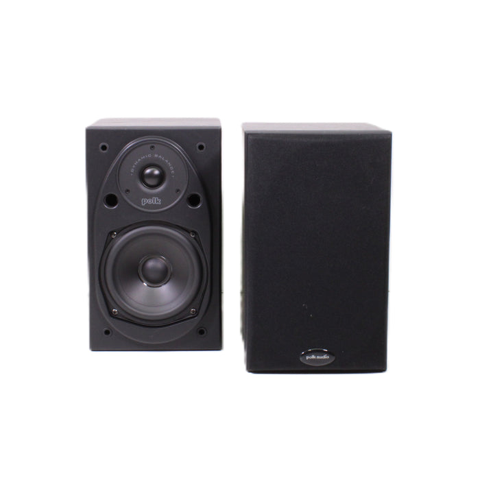 Polk Audio RT25 2-Way Bookshelf Speaker Pair 5.25-Inch Woofers Power Port-Speakers-SpenCertified-vintage-refurbished-electronics