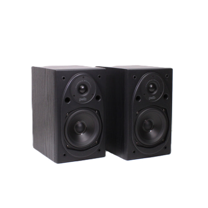 Polk Audio RT25 2-Way Bookshelf Speaker Pair 5.25-Inch Woofers Power Port-Speakers-SpenCertified-vintage-refurbished-electronics