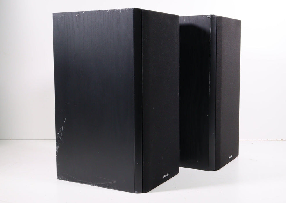 Polk Audio RT7 Stereo Bookshelf Speaker Pair Black-Speakers-SpenCertified-vintage-refurbished-electronics