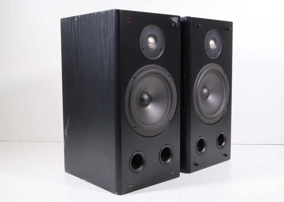 Polk Audio RT7 Stereo Bookshelf Speaker Pair Black-Speakers-SpenCertified-vintage-refurbished-electronics