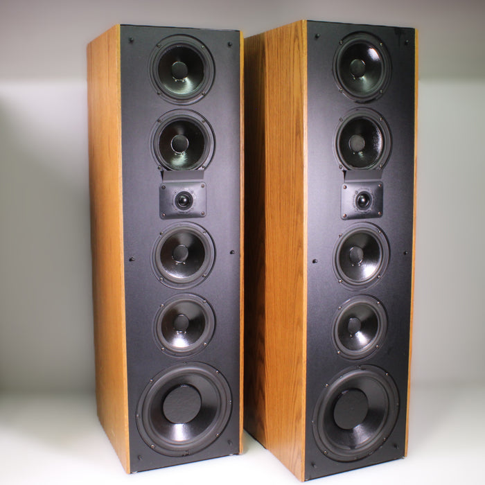 Polk Audio RTA 15T Floor Standing 7-Way Tower Loudspeaker Speaker Pair-Speakers-SpenCertified-vintage-refurbished-electronics