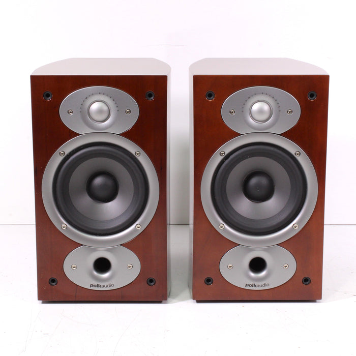 Polk Audio RTi A1 Bookshelf Speaker Pair (Cherry)-Speakers-SpenCertified-vintage-refurbished-electronics