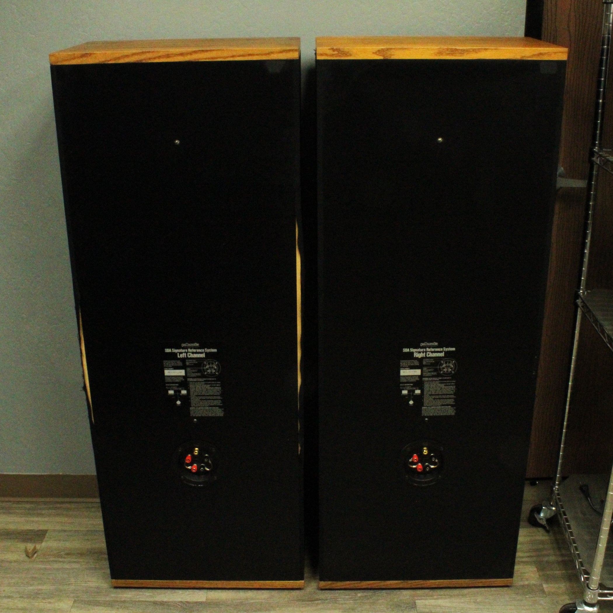 Polk Audio SDA SRS 2.3TL Signature Reference System Large Speaker Pair ...