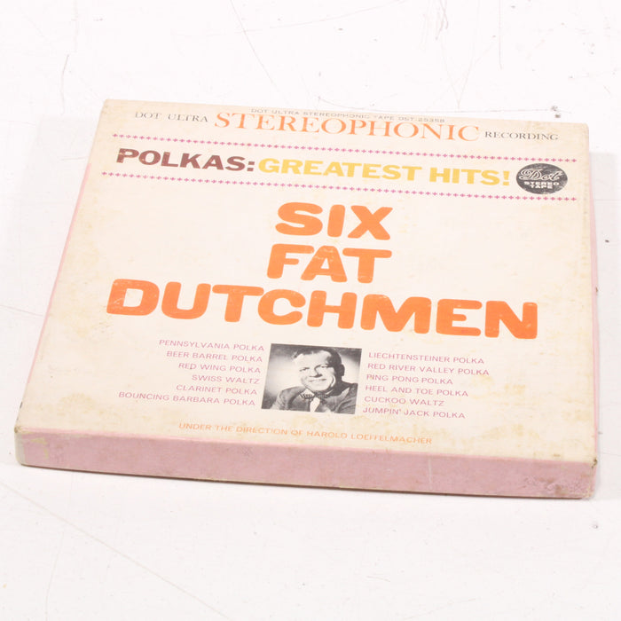 Polkas: Greatest Hits – Six Fat Dutchmen – Reel to Reel Tape 7" 1/4" 7½ IPS – RCA Victor – Vintage Polka Dance Collection-Reel-to-Reel Tape-SpenCertified-vintage-refurbished-electronics