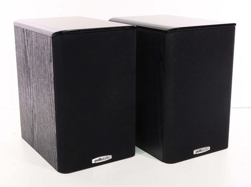 Polkaudio TSi100 Small Black Bookshelf Speaker (Pair)-Speakers-SpenCertified-vintage-refurbished-electronics