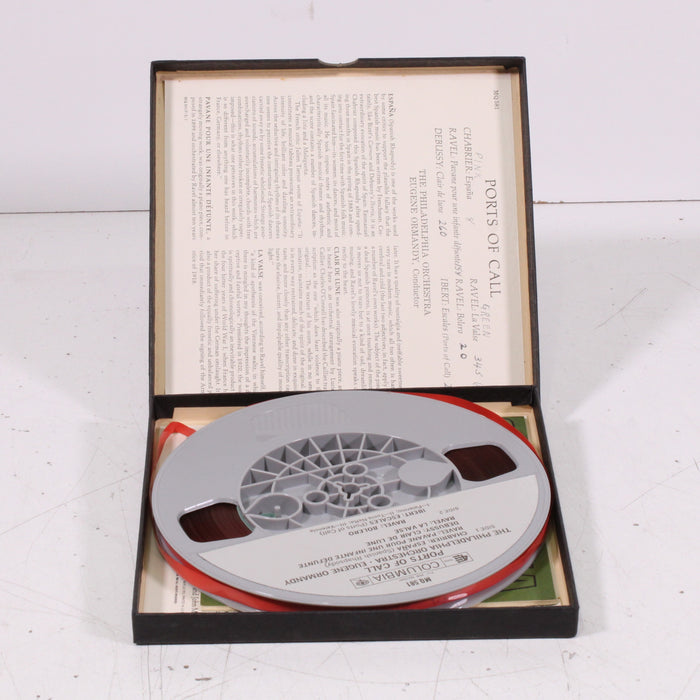 Ports of Call – The Philadelphia Orchestra / Eugene Ormandy Reel to Reel Tape 7" 1/4" 7½ IPS Columbia Stereo Tape-Reel-to-Reel Tape-SpenCertified-vintage-refurbished-electronics