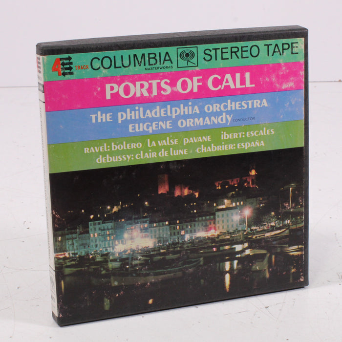 Ports of Call – The Philadelphia Orchestra / Eugene Ormandy Reel to Reel Tape 7" 1/4" 7½ IPS Columbia Stereo Tape-Reel-to-Reel Tape-SpenCertified-vintage-refurbished-electronics