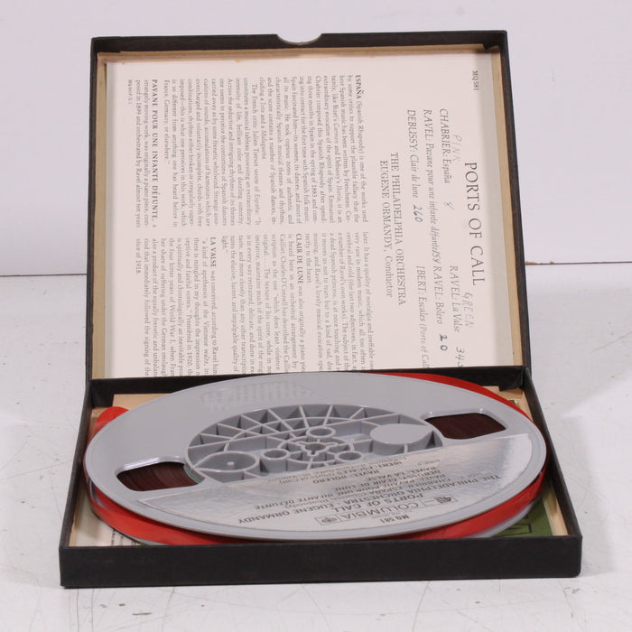 Ports of Call – The Philadelphia Orchestra / Eugene Ormandy Reel to Reel Tape 7" 1/4" 7½ IPS Columbia Stereo Tape-Reel-to-Reel Tape-SpenCertified-vintage-refurbished-electronics