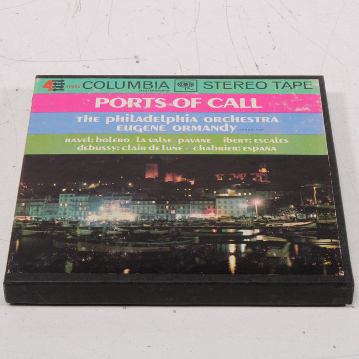 Ports of Call – The Philadelphia Orchestra / Eugene Ormandy Reel to Reel Tape 7" 1/4" 7½ IPS Columbia Stereo Tape-Reel-to-Reel Tape-SpenCertified-vintage-refurbished-electronics