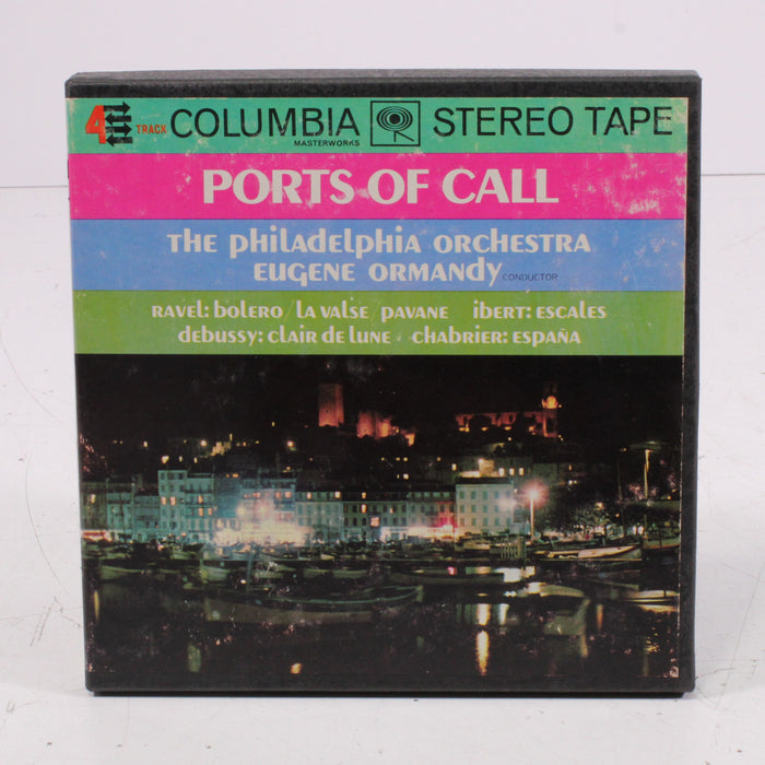 Ports of Call – The Philadelphia Orchestra / Eugene Ormandy Reel to Reel Tape 7" 1/4" 7½ IPS Columbia Stereo Tape-Reel-to-Reel Tape-SpenCertified-vintage-refurbished-electronics