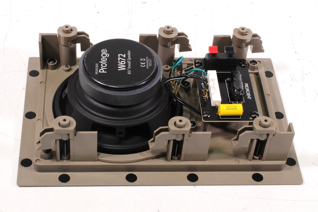 Proficient Protege W672 6 1/2" Inwall Speaker Pair with Original Box-Speakers-SpenCertified-vintage-refurbished-electronics