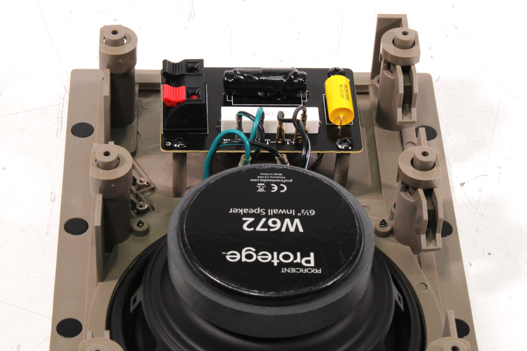 Proficient Protege W672 6 1/2" Inwall Speaker Pair with Original Box-Speakers-SpenCertified-vintage-refurbished-electronics