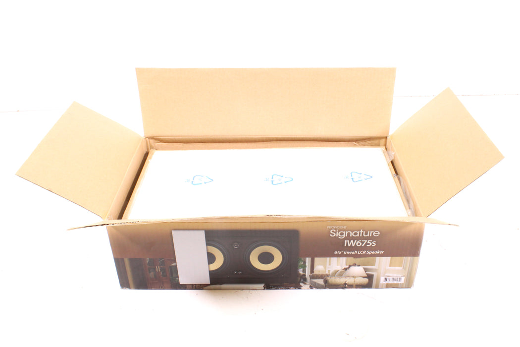 Proficient Signature IW675s 6 1/2" Inwall LCR Speaker with Original Box-Speakers-SpenCertified-vintage-refurbished-electronics