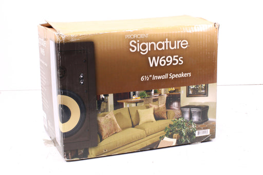 Proficient Signature W695s 6 1/2" Inwall Speaker in Original Box-Speakers-SpenCertified-vintage-refurbished-electronics