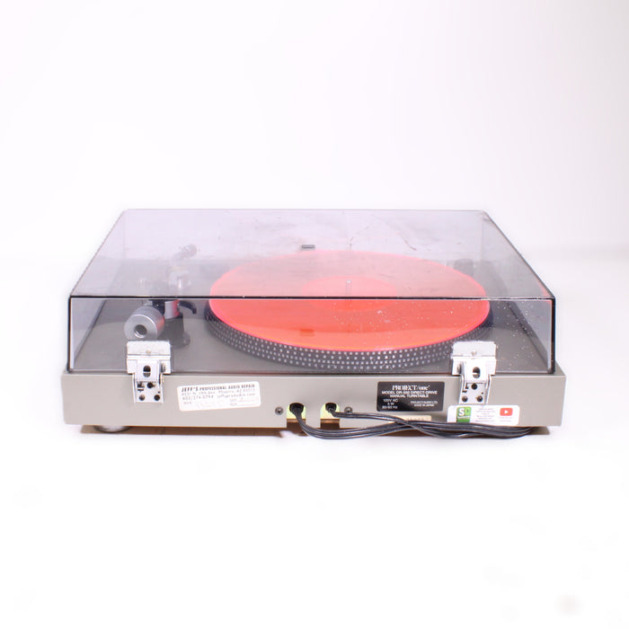 Project/One DR-550 Direct Drive Turntable Manual Record Player-Turntables & Record Players-SpenCertified-vintage-refurbished-electronics