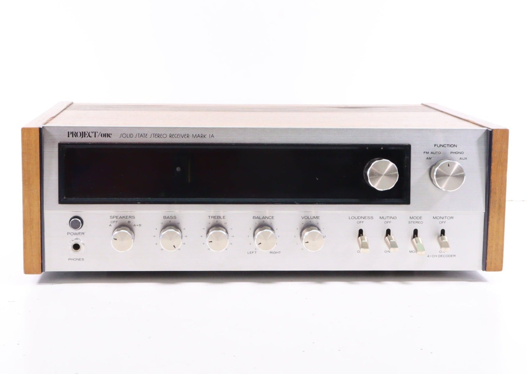 Project/One Mark 1A Solid State Stereo Receiver (NO POWER) — SpenCertified