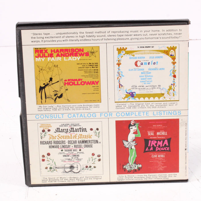 Prokofiev: Peter and the Wolf (Narrated by Leonard Bernstein) / Tchaikovsky: Nutcracker Suite – New York Philharmonic Reel to Reel Tape 7" 1/4" 7½ IPS Columbia Stereo Tape-Reel-to-Reel Tape-SpenCertified-vintage-refurbished-electronics