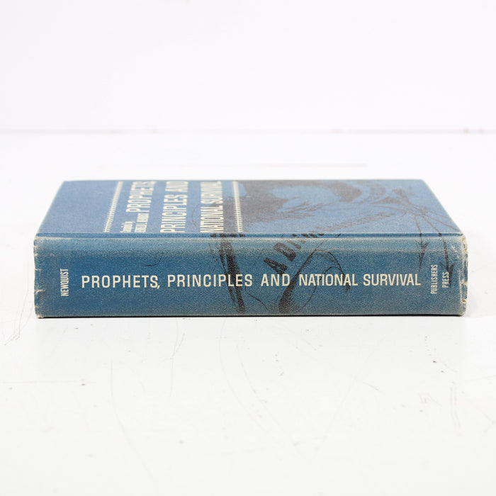 Prophets, Principles and National Survival by Jerreld Newquist Hardcover Book (1964)-Books-SpenCertified-vintage-refurbished-electronics