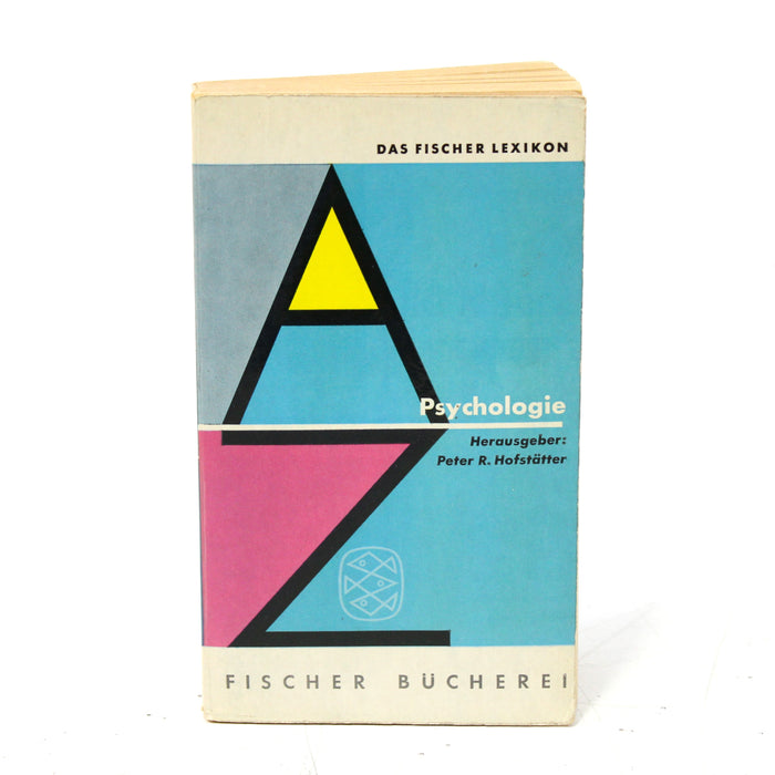 Psychologie [German] by Peter R. Hofstätter Paperback Book (1957)-Books-SpenCertified-vintage-refurbished-electronics