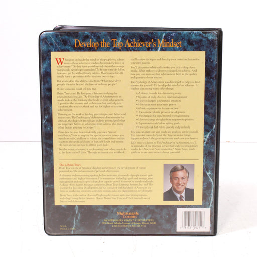 Psychology of Achievement by Brian Tracy 6 Cassette Tapes With Workbook & Case (1987)-Cassette Tapes-SpenCertified-vintage-refurbished-electronics
