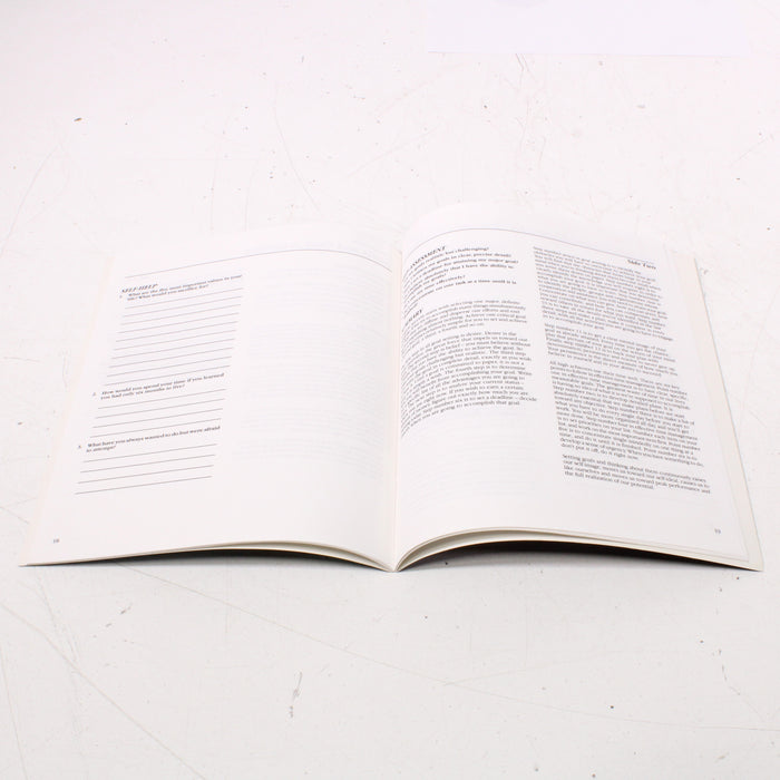 Psychology of Achievement by Brian Tracy 6 Cassette Tapes With Workbook & Case (1987)-Cassette Tapes-SpenCertified-vintage-refurbished-electronics