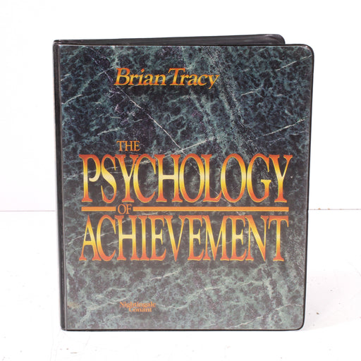 Psychology of Achievement by Brian Tracy 6 Cassette Tapes With Workbook & Case (1987)-Cassette Tapes-SpenCertified-vintage-refurbished-electronics