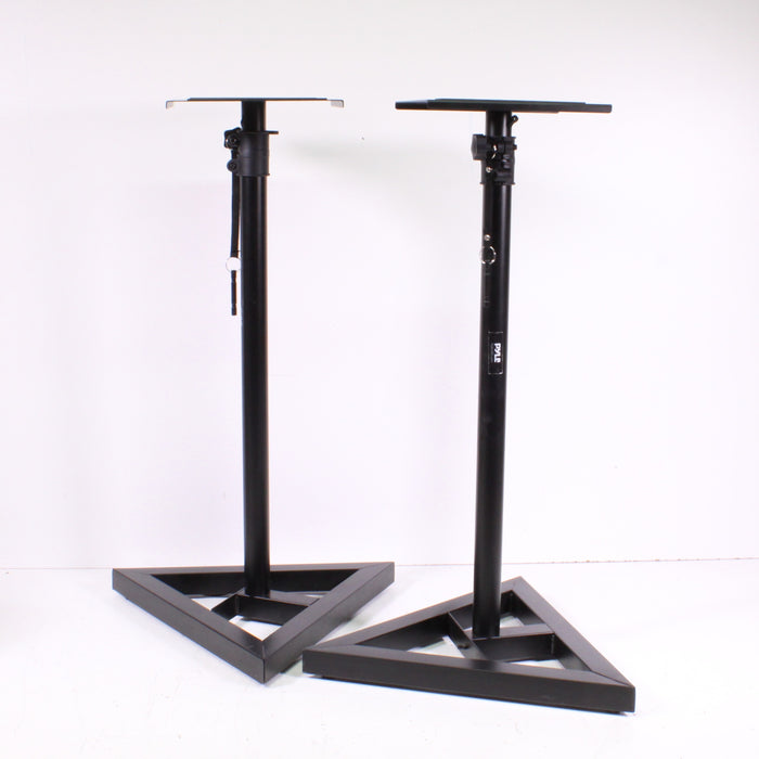 Pyle PSTND35 Telescoping Height Adjustable Speaker Stands-Speaker Stands & Mounts-SpenCertified-vintage-refurbished-electronics