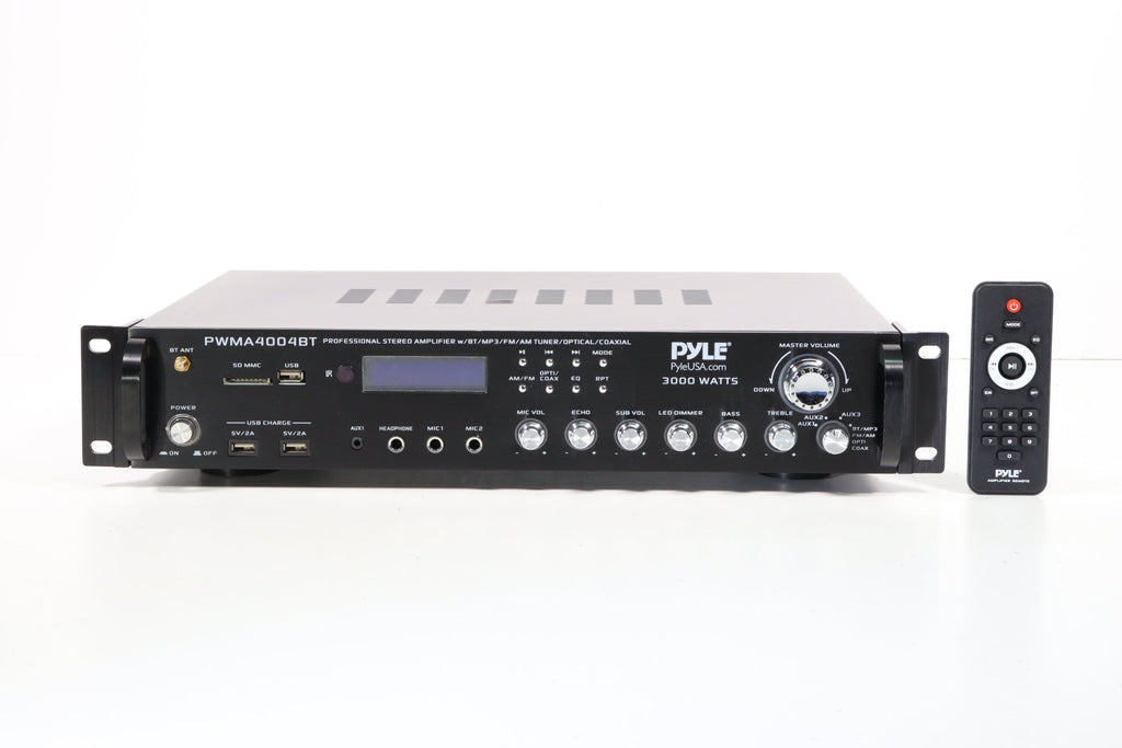 Pyle PWMA4004BT Bluetooth Hybrid Amplifier Receiver System (with Origi