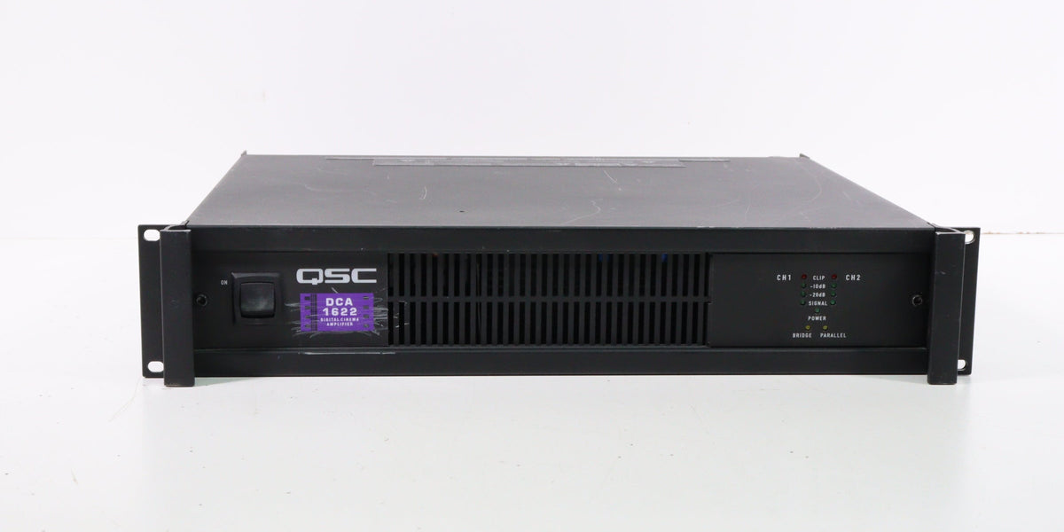 QSC DCA 1622 Digital Cinema Amplifier — SpenCertified