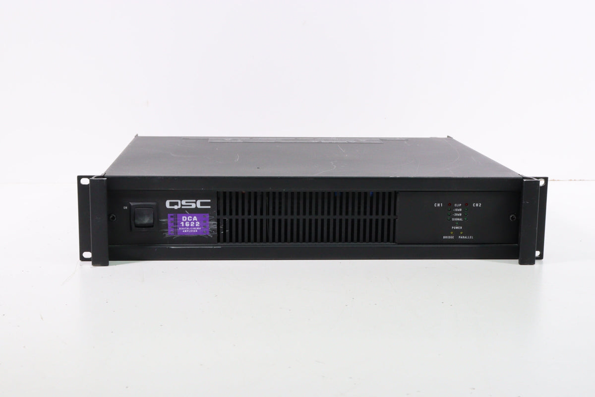 QSC DCA 1622 Digital Cinema Amplifier — SpenCertified