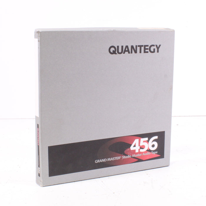 Quantegy 456 10.5" Grand Master Studio Master Audio Tape-Reel-to-Reel Tape-SpenCertified-vintage-refurbished-electronics