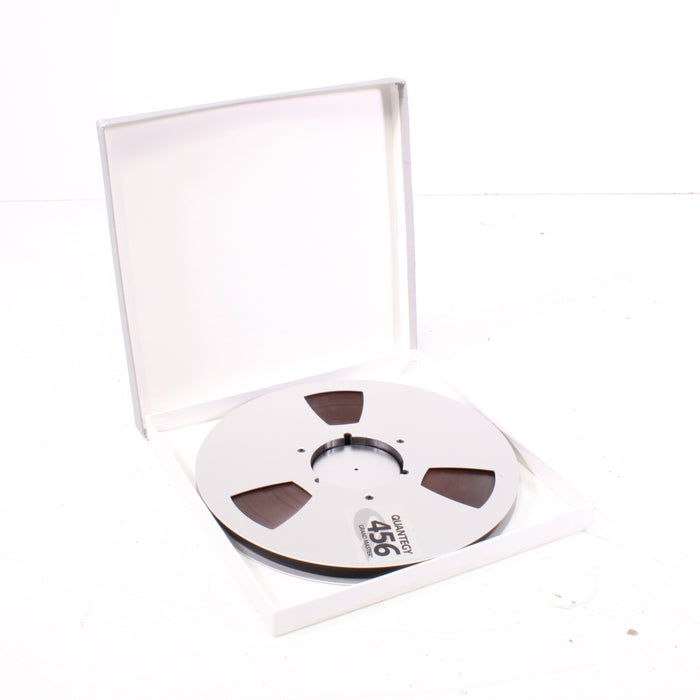 Quantegy 456 10.5" Grand Master Studio Master Audio Tape-Reel-to-Reel Tape-SpenCertified-vintage-refurbished-electronics