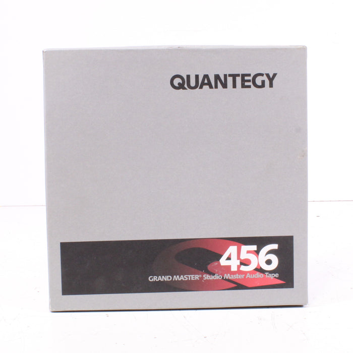Quantegy 456 10.5" Grand Master Studio Master Audio Tape-Reel-to-Reel Tape-SpenCertified-vintage-refurbished-electronics