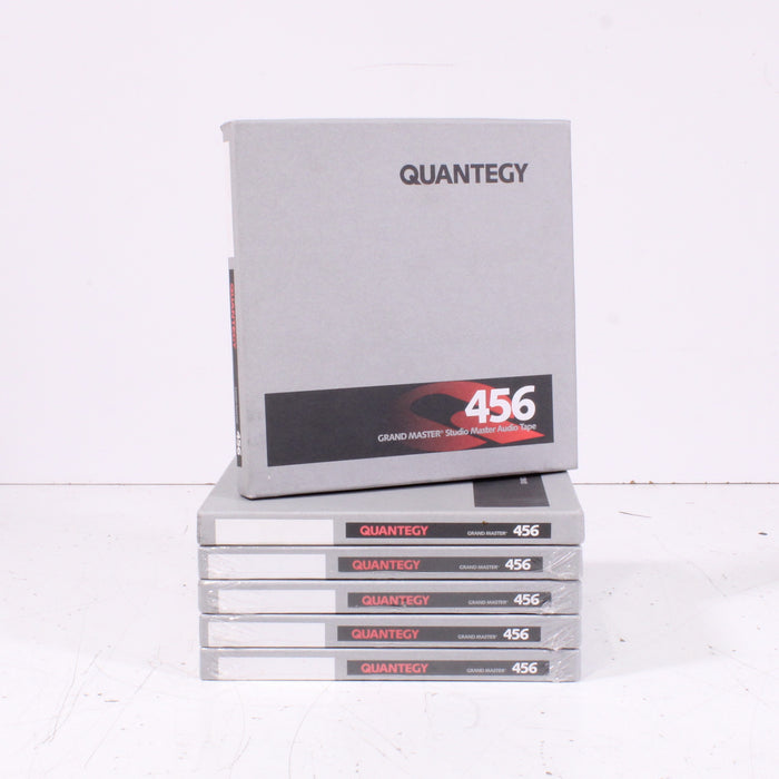 Quantegy 456 Grand Master Audio Reel-to-Reel Tapes Bundle-Reel-to-Reel Tape-SpenCertified-vintage-refurbished-electronics