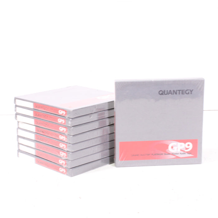Quantegy GP9 Grand Master Platinum Blank Reel – 7" 1/4" Studio Master Audio Tape – Sealed NOS-Reel-to-Reel Tape-SpenCertified-vintage-refurbished-electronics