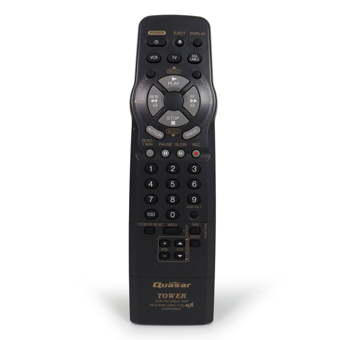 Quasar/Panasonic VSQS1600 Remote Control for Quasar VSQS1600-Remote-SpenCertified-refurbished-vintage-electonics