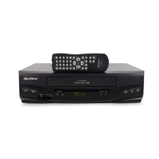 Quasar VHQ-41M VHS Video Player and VCR Video Cassette Recorder-Electronics-SpenCertified-refurbished-vintage-electonics