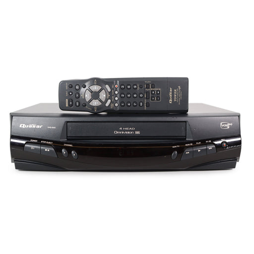 Quasar VHQ-940 4 Head Mono VCR/VHS Player w/ VCR Plus Recording Feature-Electronics-SpenCertified-refurbished-vintage-electonics