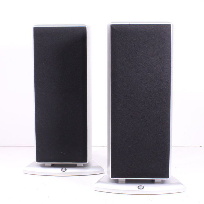 RBH AC-525 3-Way Bookshelf Speaker Pair Silver-Speakers-SpenCertified-vintage-refurbished-electronics
