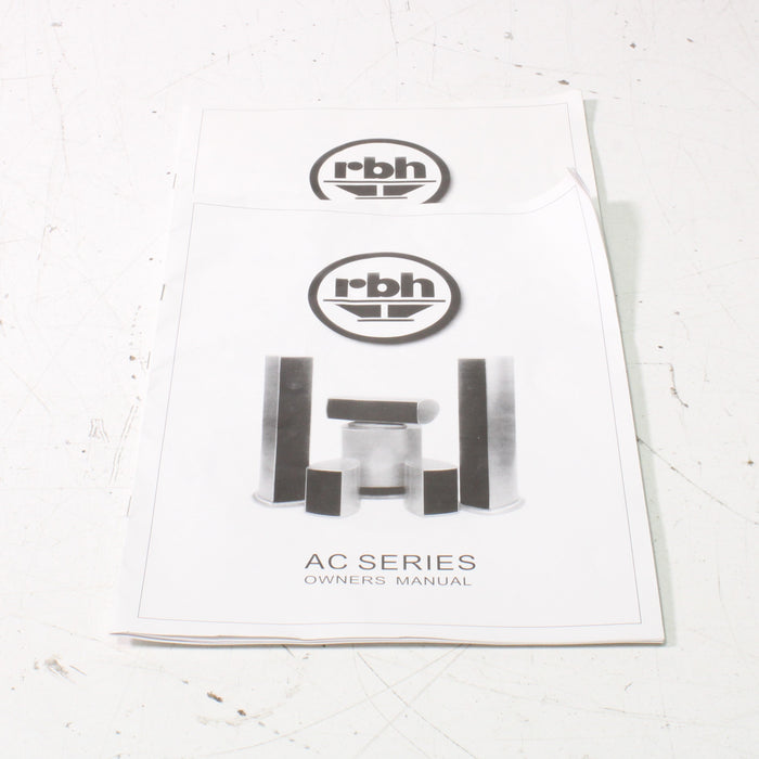 RBH Sound AC-525 3-Way Bookshelf Speaker Pair Silver-Speakers-SpenCertified-vintage-refurbished-electronics