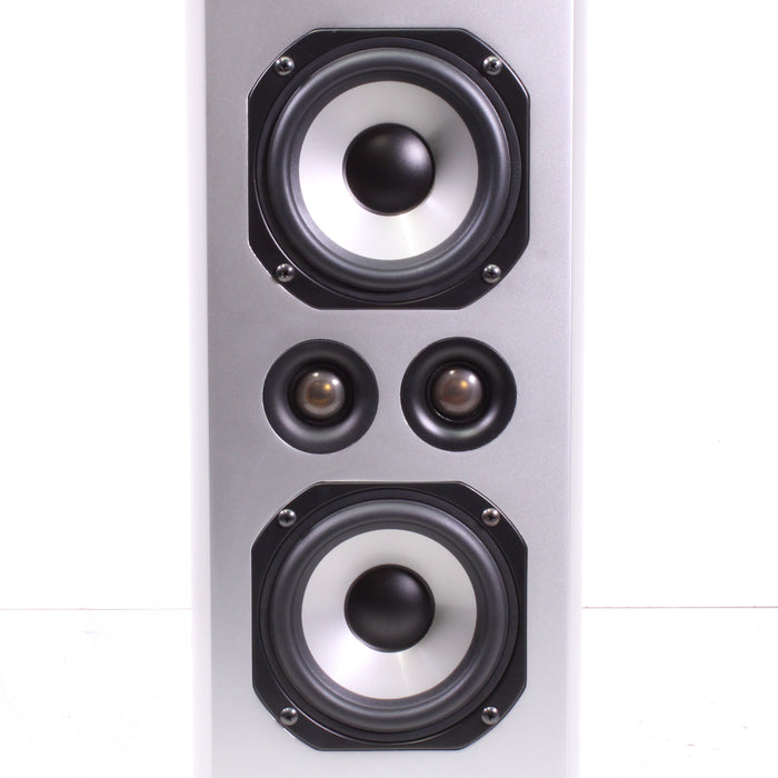 RBH AC-525 3-Way Bookshelf Speaker Pair Silver-Speakers-SpenCertified-vintage-refurbished-electronics