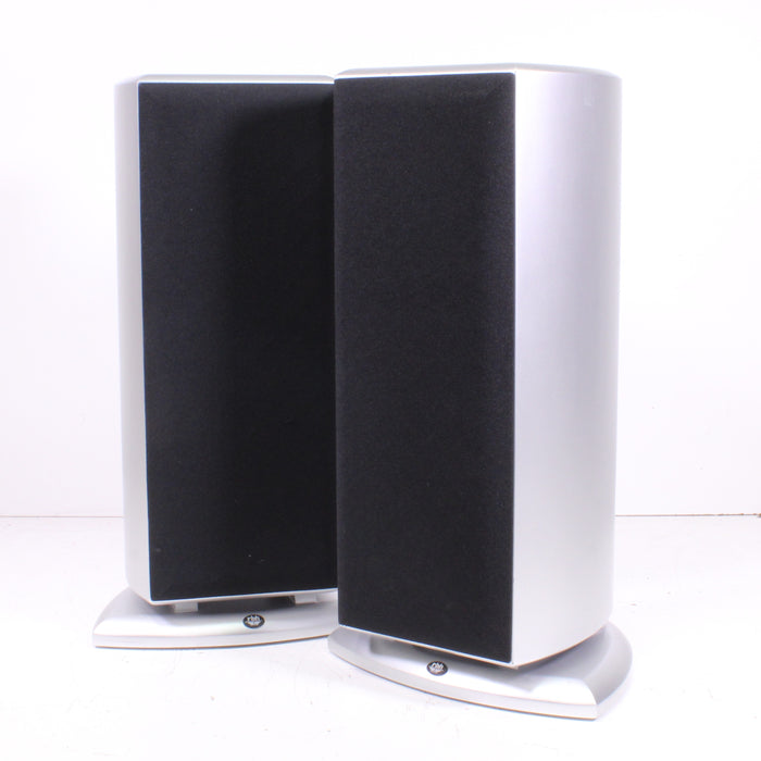 RBH AC-525 3-Way Bookshelf Speaker Pair Silver-Speakers-SpenCertified-vintage-refurbished-electronics